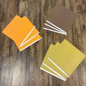 Sew Easy Industries scrapbooking paper crafting sheets various colours Lot (10)